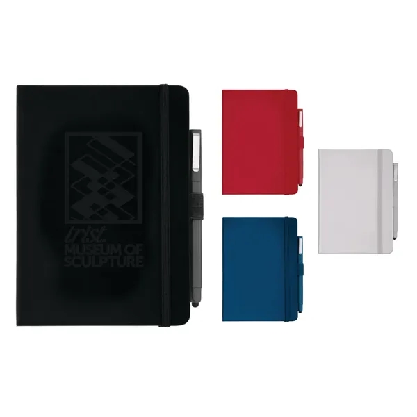 Black (Bk) color option for Fsc® Mix Vienna Hard Bound Journal Bundle Set