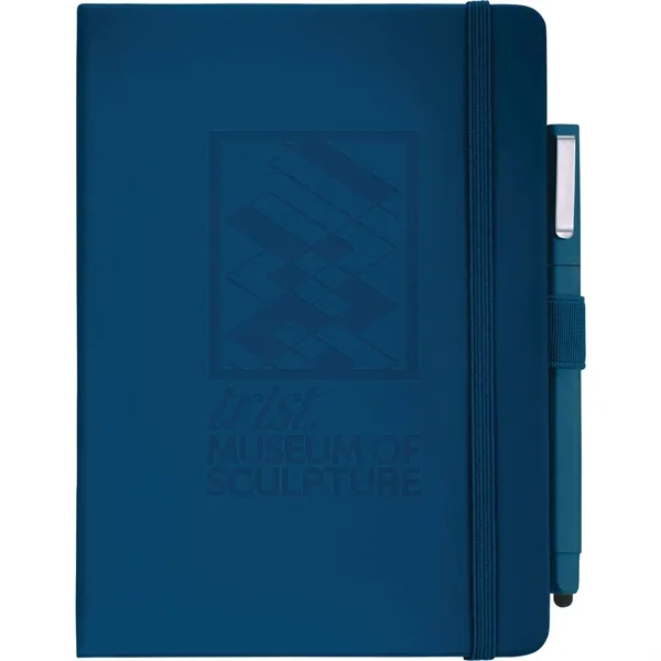 Navy (Ny) color option for Fsc® Mix Vienna Hard Bound Journal Bundle Set