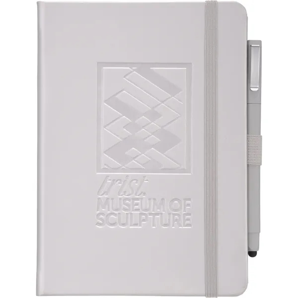 Silver (Sl) color option for Fsc® Mix Vienna Hard Bound Journal Bundle Set