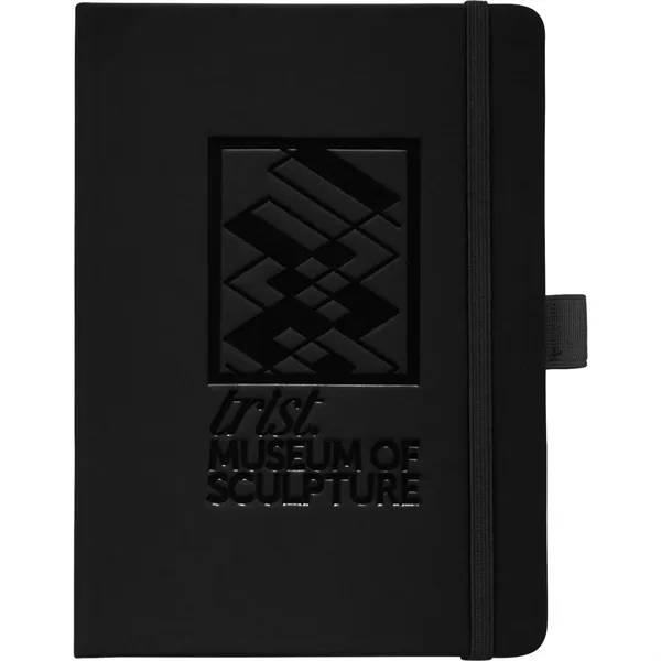 Black (Bk) color option for Fsc® Mix 5" X 7" Vienna Hard Bound Journal