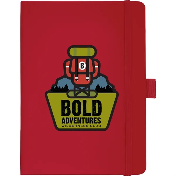 Red (Rd) color option for Fsc® Mix 5" X 7" Vienna Hard Bound Journal