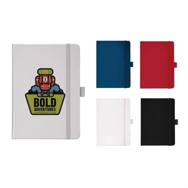 Silver (Sl) color option for Fsc® Mix 5" X 7" Vienna Hard Bound Journal