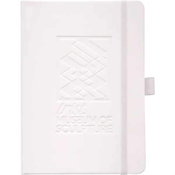 White (Wh) color option for Fsc® Mix 5" X 7" Vienna Hard Bound Journal
