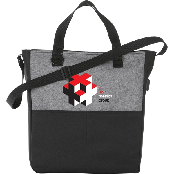 Graphite (Ga) color option for Cameron Convention Tote W/ Usb Port