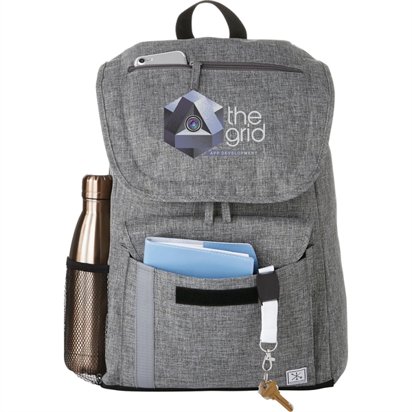 Graphite (Ga) color option for Merchant & Craft Ashton 15" Computer Backpack