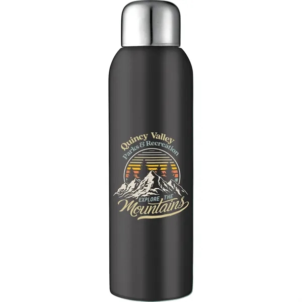 Black (Bk) color option for Guzzle 28oz Stainless Sports Bottle