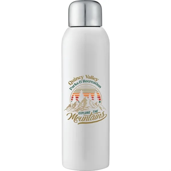 Recycled White color option for Guzzle 28oz Stainless Sports Bottle