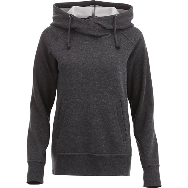 Heather Dark Charcoal (988) color option for Women's Dayton Fleece Hoody