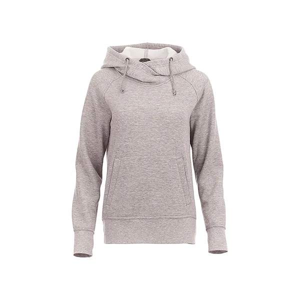 Heather Grey Secondary (915) color option for Women's Dayton Fleece Hoody