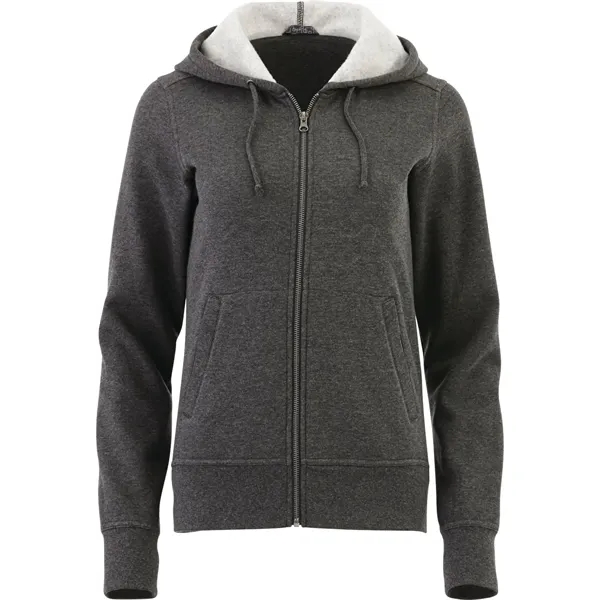 Heather Dark Charcoal (988) color option for Women's Cypress Fleece Zip Hoody