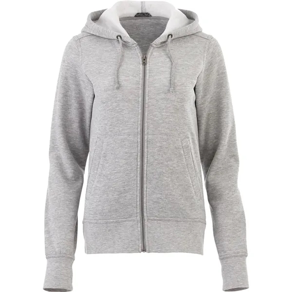 Heather Grey Secondary (915) color option for Women's Cypress Fleece Zip Hoody