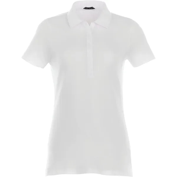 White (125) color option for Women's Acadia Ss Polo