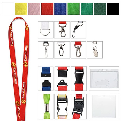 Photo of 1" Polyester Lanyard