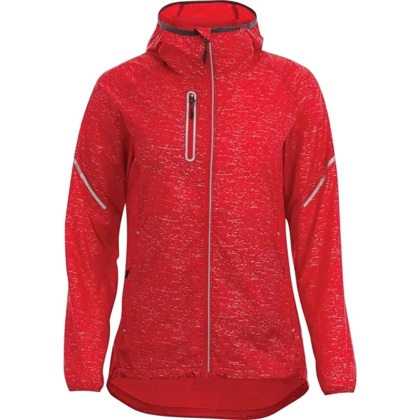 Team Red (358) color option for Women's Signal Packable Jacket