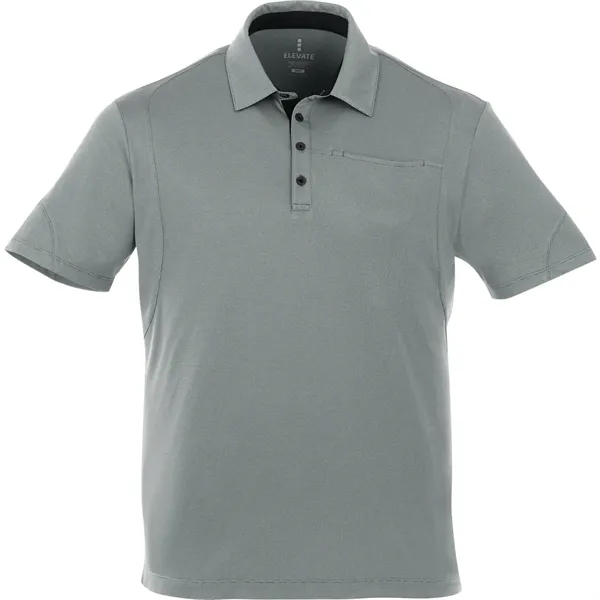 Steel Grey (945) color option for Men's Torres Short Sleeve Polo