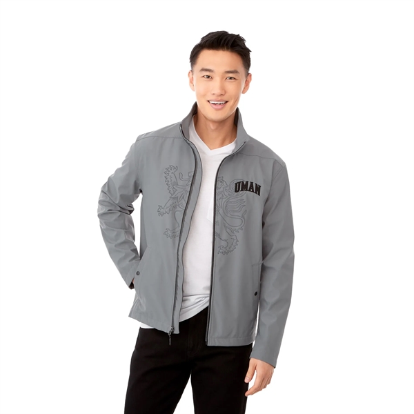 Quarry (938) color option for Men's Karmine Softshell Jacket