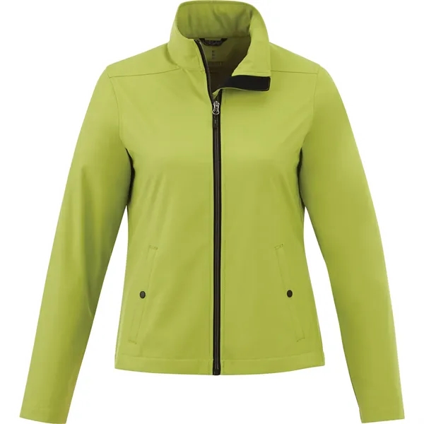 Dark Citron Green (660) color option for Women's Karmine Softshell Jacket