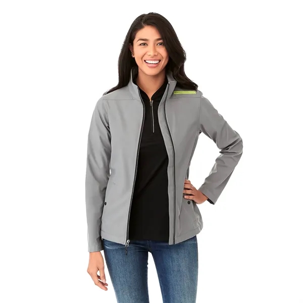 Quarry (938) color option for Women's Karmine Softshell Jacket