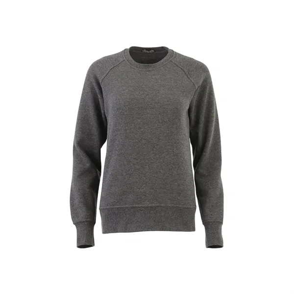 Heather Dark Charcoal (988) color option for Women's Kruger Fleece Crew