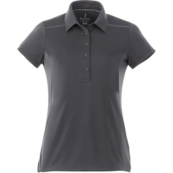 Black Smoke/Grey Storm (994) color option for Women's Royce Short Sleeve Polo