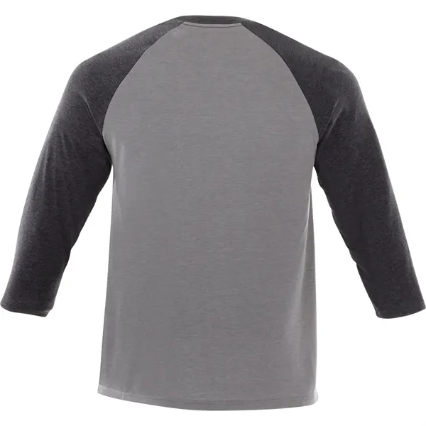 Heather Dk Char/Med Hthr Grey (988) color option for Men's Dakota Three Quarter Tee