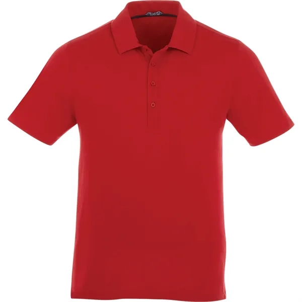 Team Red (358) color option for Men's Acadia Short Sleeve Polo