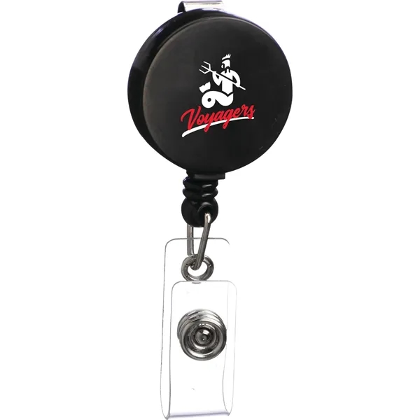 Black (Bk) color option for Round Badge Holder