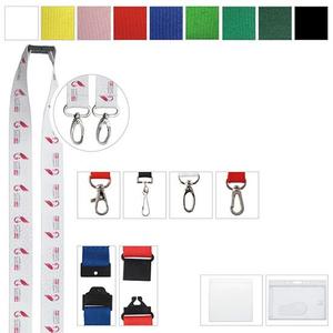 Photo of 3/4" Double Hanger Lanyard