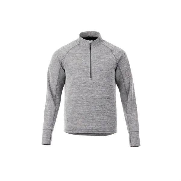 Heather Charcoal (986) color option for Men's Crane Knit Half Zip