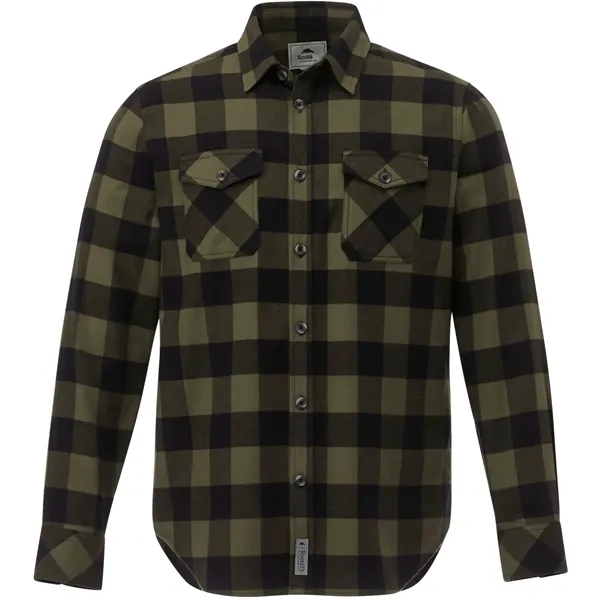 Loden/Black (684) color option for Men's Sprucelake Roots73 Long Sleeve Shirt