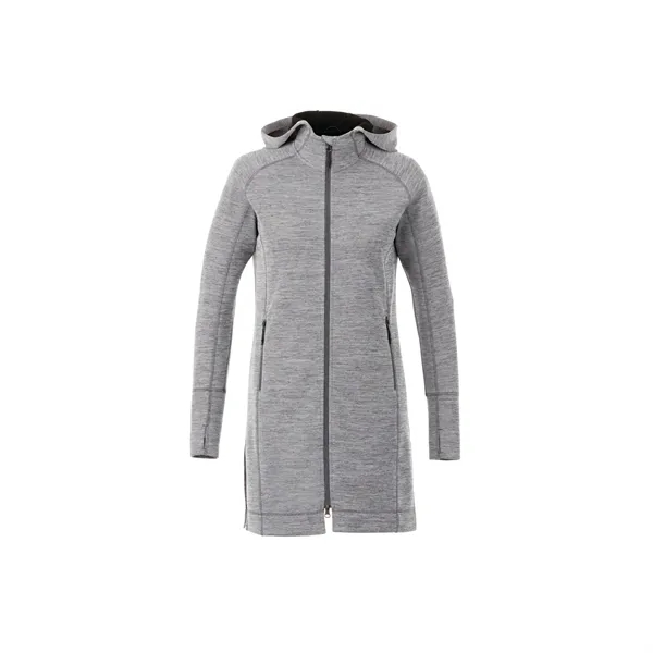 Heather Charcoal (986) color option for Women's Odell Knit Zip Hoody