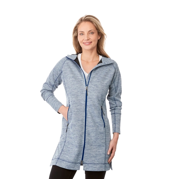 Invictus Heather (438) color option for Women's Odell Knit Zip Hoody