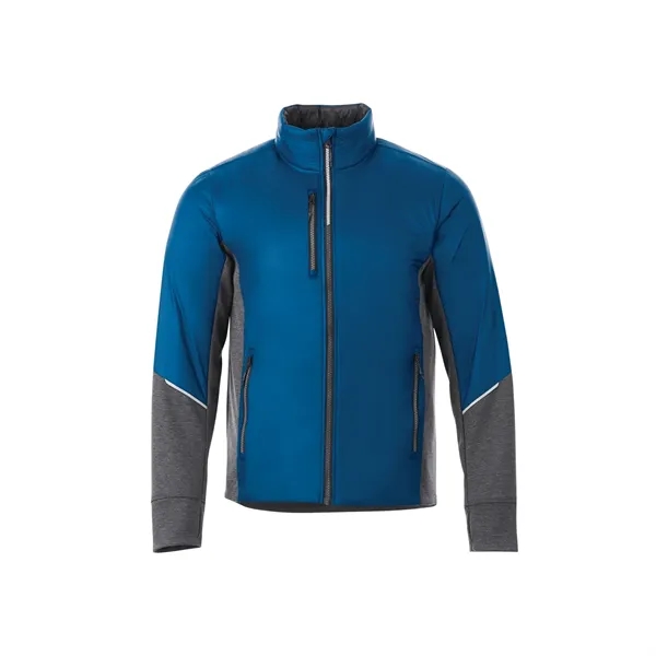 Invictus/Heather Dark Charcoal (438) color option for Men's Fernie Hybrid Insulated Jacket