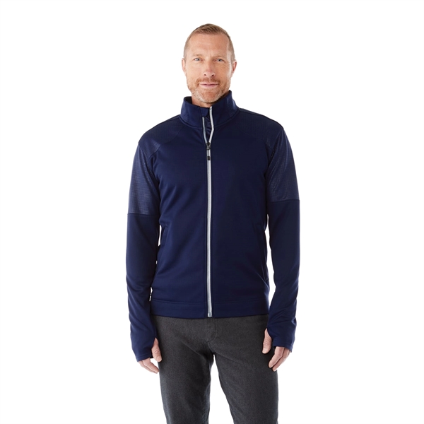 Vintage Navy (573) color option for Men's Senger Knit Jacket
