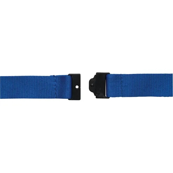 Blue color option for 3/4" Polyester Lanyard