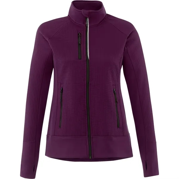 Dark Plum (585) color option for Women's Panorama Hybrid Knit Jacket