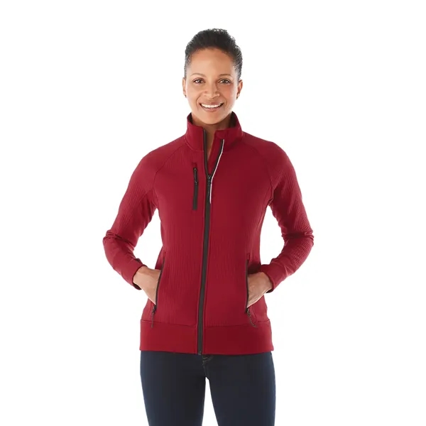 Vintage Red (369) color option for Women's Panorama Hybrid Knit Jacket
