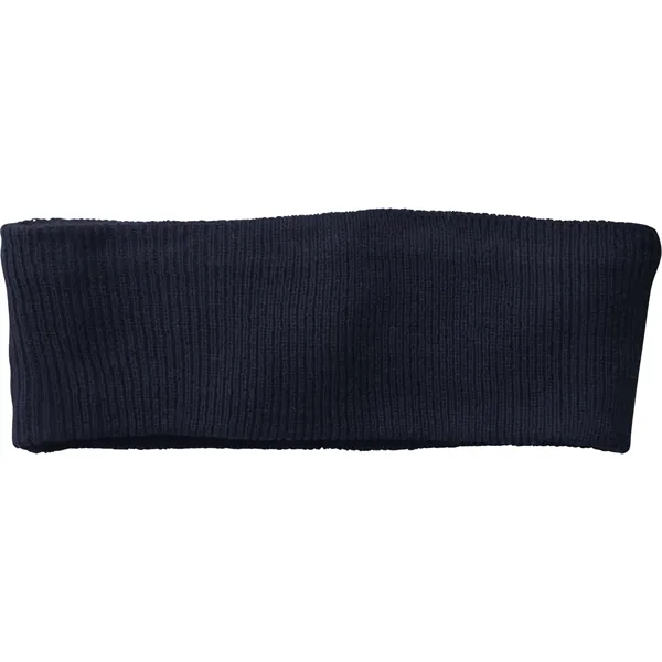 Navy (575) color option for Unisex Succinct Knit Headband