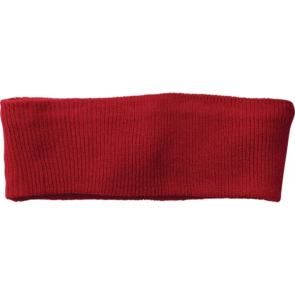 Team Red (358) color option for Unisex Succinct Knit Headband
