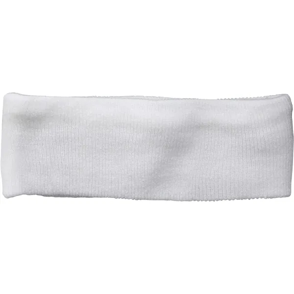 White (125) color option for Unisex Succinct Knit Headband