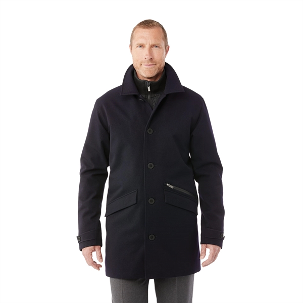Navy (575) color option for Men's Rivington Insulated Jacket