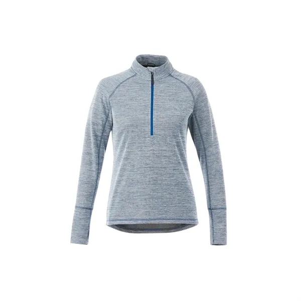 Invictus Heather (438) color option for Women's Crane Knit Half Zip