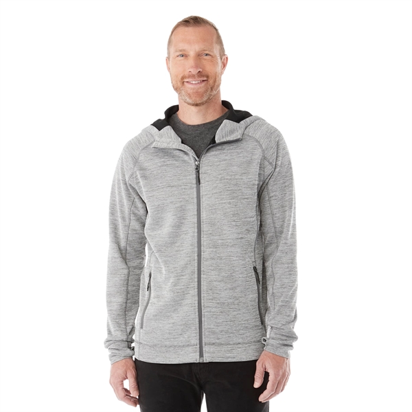 Heather Charcoal (986) color option for Men's Odell Knit Zip Hoody