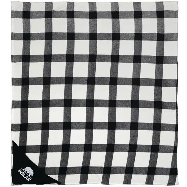 White (Wh) color option for Buffalo Plaid Ultra Plush Throw Blanket