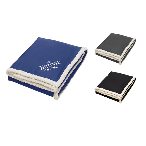 Navy (Ny) color option for Sherpa Blanket