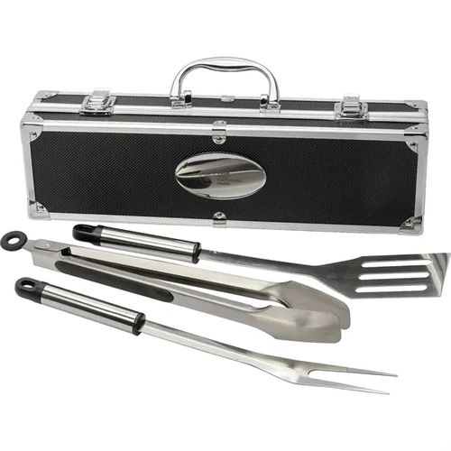 Main photo of 3 Piece Bbq Set In Aluminum Case
