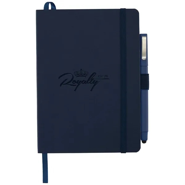 Navy (Ny) color option for Fsc® Mix 5" X 7" Firenze Soft Bound Journal