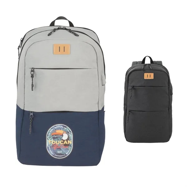 Navy/Gray (Nyg) color option for Nbn Linden 15" Computer Backpack