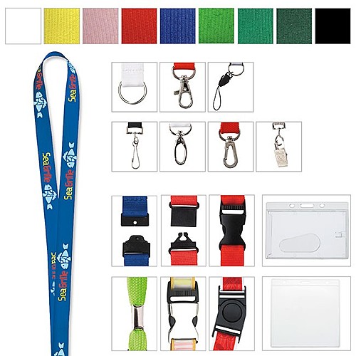 Photo of 3/8" Polyester Lanyard