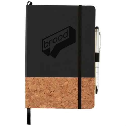 Main photo of Fsc® Mix 5.5" X 8.5" Lucca Cork Hard Bound Journal